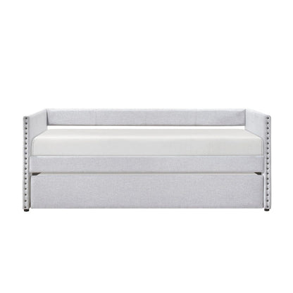Homelegance  - Boynton Daybed W/ Trundle in Light Gray - 4691GY  view 4
