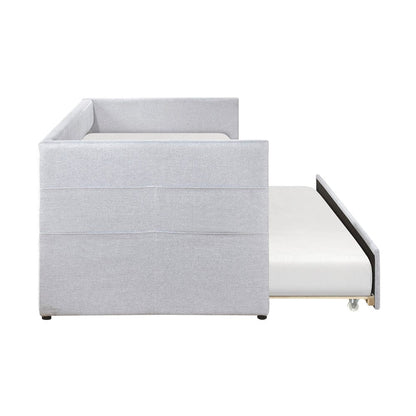 Homelegance  - Boynton Daybed W/ Trundle in Light Gray - 4691GY  view 7