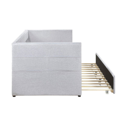 Homelegance  - Boynton Daybed W/ Trundle in Light Gray - 4691GY  view 8