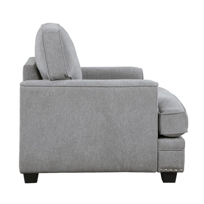 Homelegance  - Bradford Chair in Gray - 9648GY-1  view 4