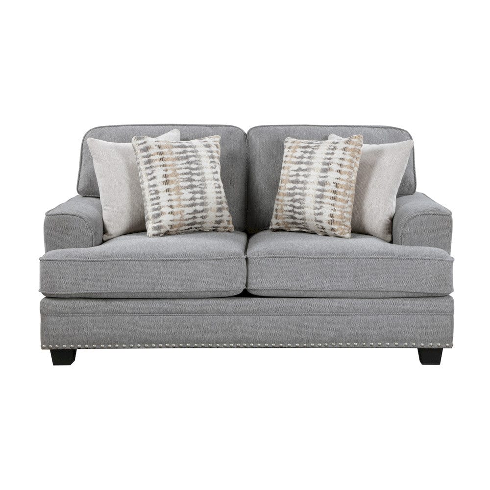 Homelegance  - Bradford Love Seat in Gray - 9648GY-2  view 1
