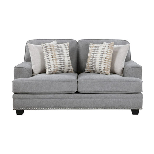 Homelegance  - Bradford Love Seat in Gray - 9648GY-2  view 1
