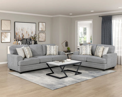 Homelegance  - Bradford Love Seat in Gray - 9648GY-2  view 2