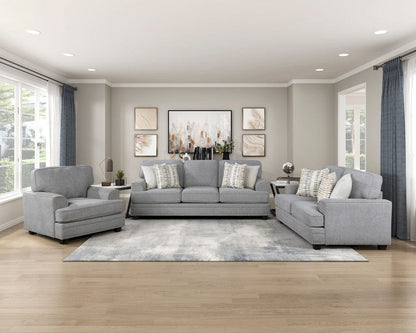 Homelegance  - Bradford Love Seat in Gray - 9648GY-2  view 3