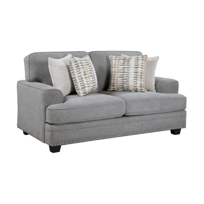Homelegance  - Bradford Love Seat in Gray - 9648GY-2  view 6
