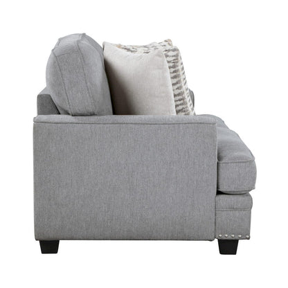 Homelegance  - Bradford Love Seat in Gray - 9648GY-2  view 7