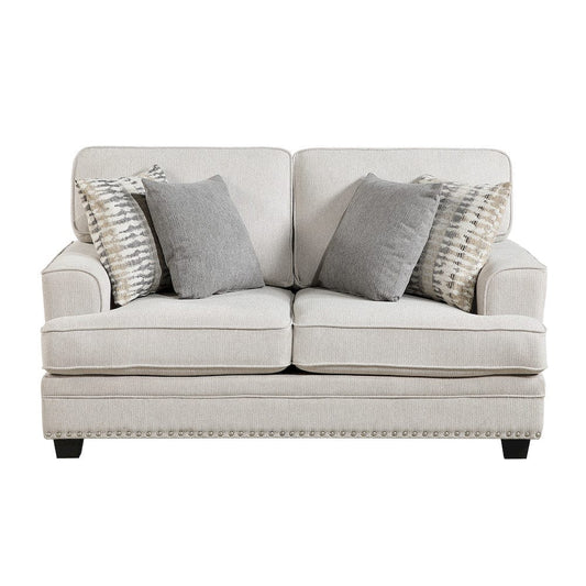 Homelegance  - Bradford Love Seat in Sand - 9648SN-2  view 1
