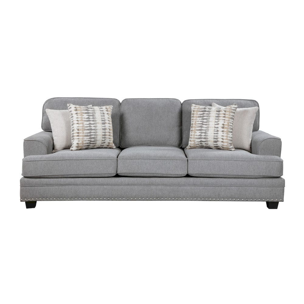 Homelegance  - Bradford Sofa in Gray - 9648GY-3  view 1