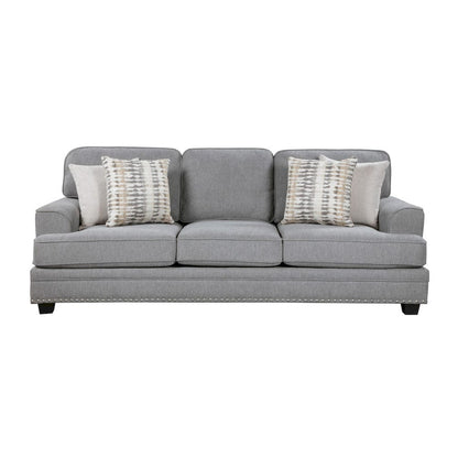 Homelegance  - Bradford Sofa in Gray - 9648GY-3  view 1