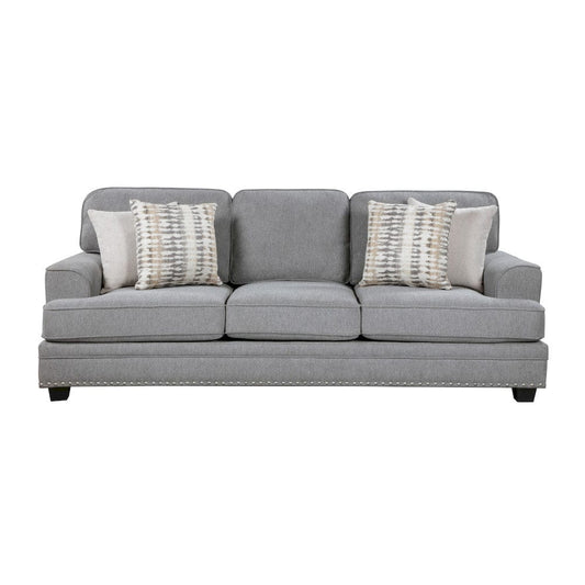 Homelegance  - Bradford Sofa in Gray - 9648GY-3  view 1