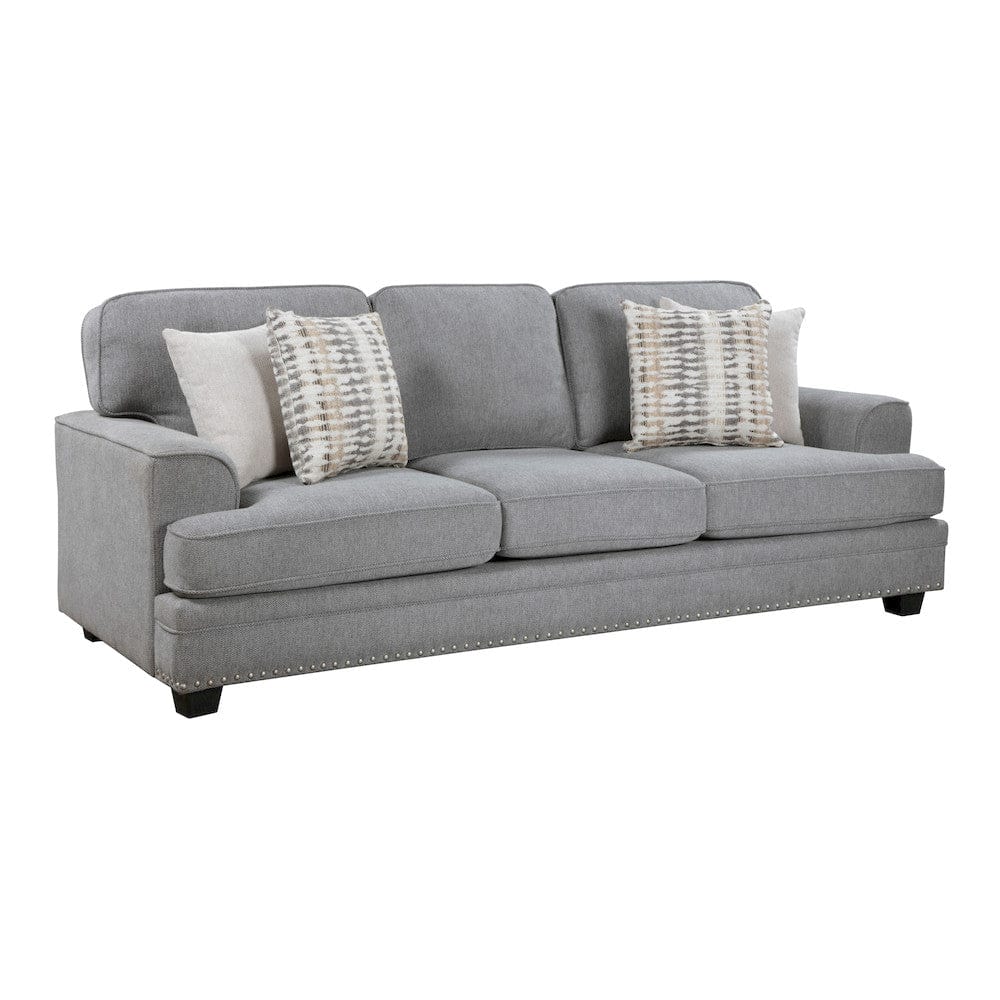 Homelegance  - Bradford Sofa in Gray - 9648GY-3  view 2