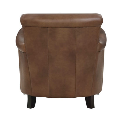 Homelegance  - Braintree Accent Chair in Brown - 9278BRW-1  view 4