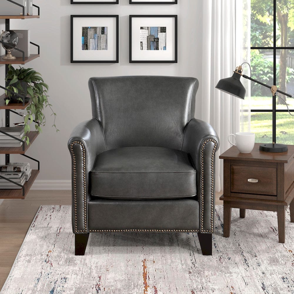 Homelegance  - Braintree Accent Chair in Gray - 9278GRY-1  view 2