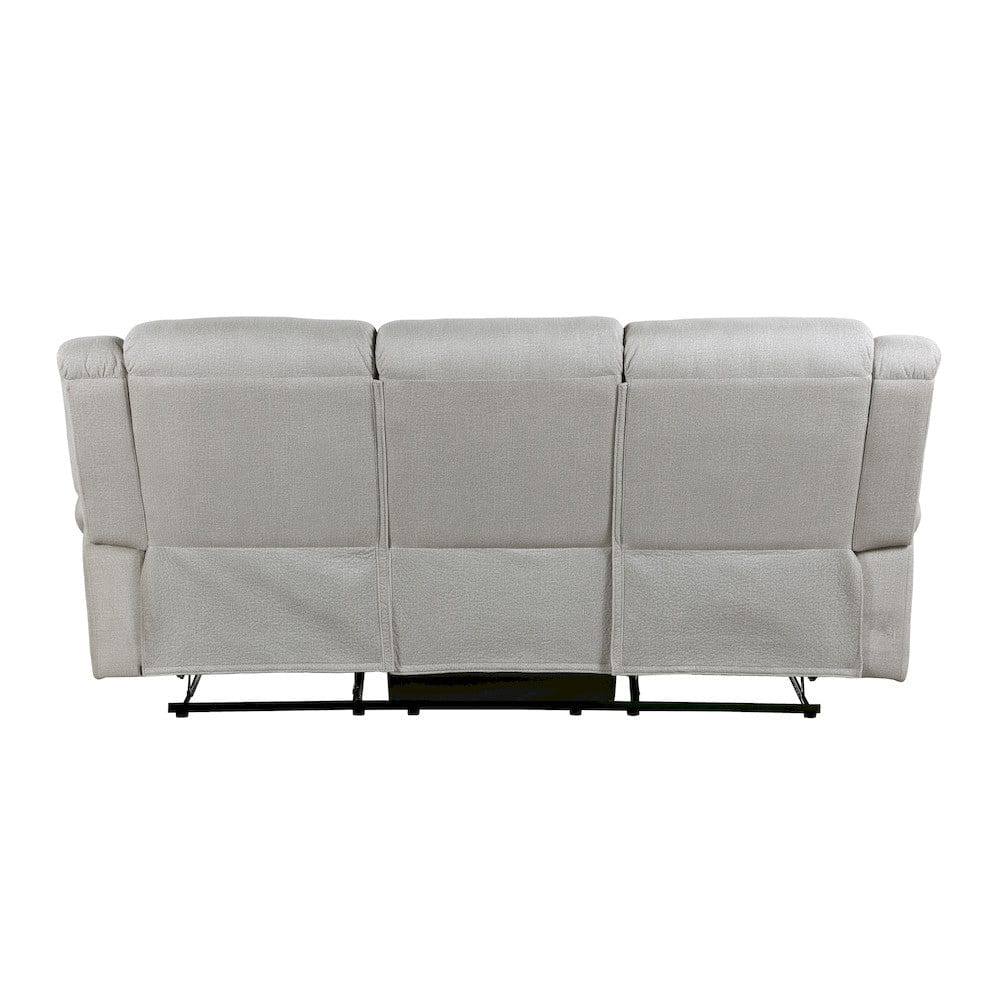 Homelegance  - Brennen Double Reclining Sofa in Mist - 9204MT-3  view 5