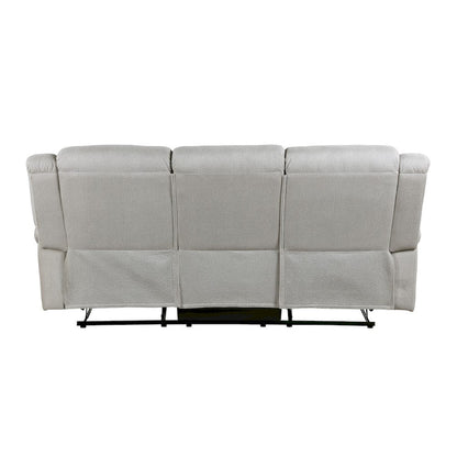 Homelegance  - Brennen Double Reclining Sofa in Mist - 9204MT-3  view 5