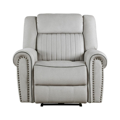 Homelegance  - Brennen Power Reclining Chair in Mist - 9204MT-1PW  view 4