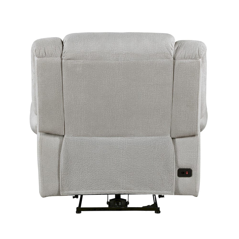 Homelegance  - Brennen Power Reclining Chair in Mist - 9204MT-1PW  view 8