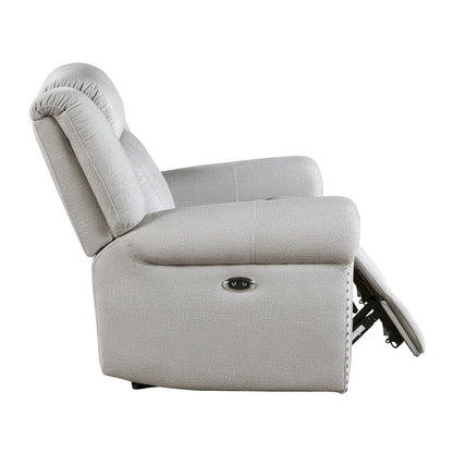 Homelegance  - Brennen Power Reclining Chair in Mist - 9204MT-1PW  view 10