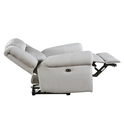 Homelegance  - Brennen Power Reclining Chair in Mist - 9204MT-1PW  view 12