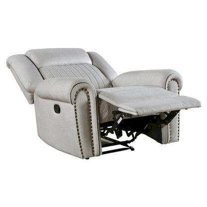 Homelegance  - Brennen Reclining Chair in Mist - 9204MT-1  view 7