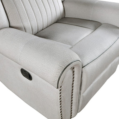 Homelegance  - Brennen Reclining Chair in Mist - 9204MT-1  view 11