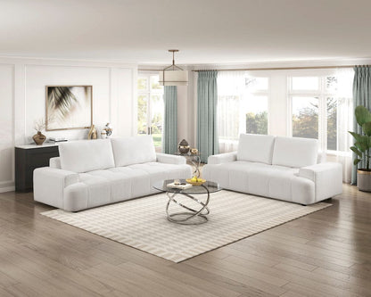 Homelegance  - Brera Love Seat in Beige - 9126BEG-2  view 2