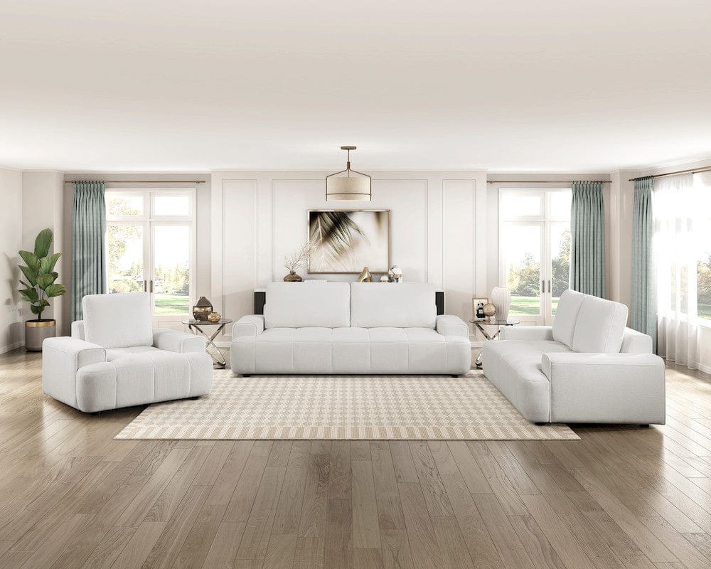 Homelegance  - Brera Love Seat in Beige - 9126BEG-2  view 4