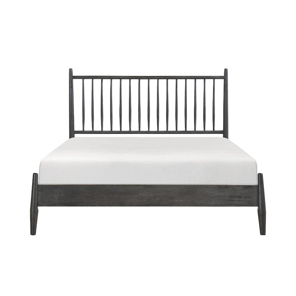 Homelegance  - Brickell Queen Platform Bed - 1490GY-1  view 2