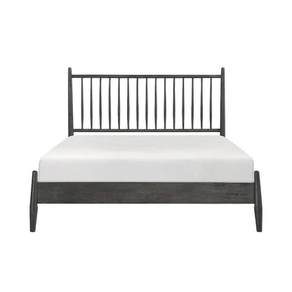 Homelegance  - Brickell Queen Platform Bed - 1490GY-1  view 2