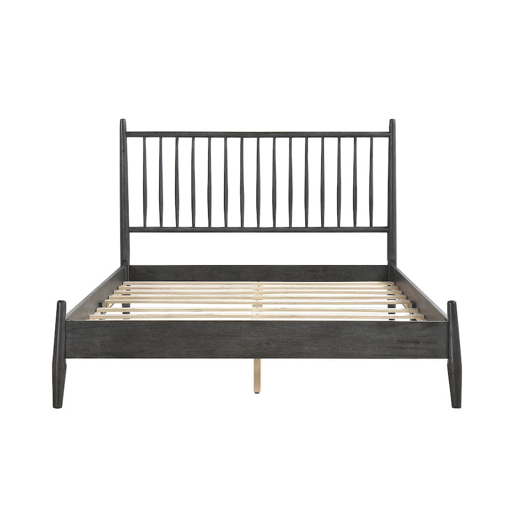 Homelegance  - Brickell Queen Platform Bed - 1490GY-1  view 4
