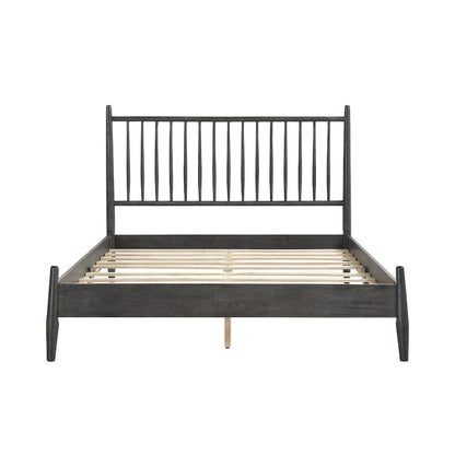 Homelegance  - Brickell Queen Platform Bed - 1490GY-1  view 4