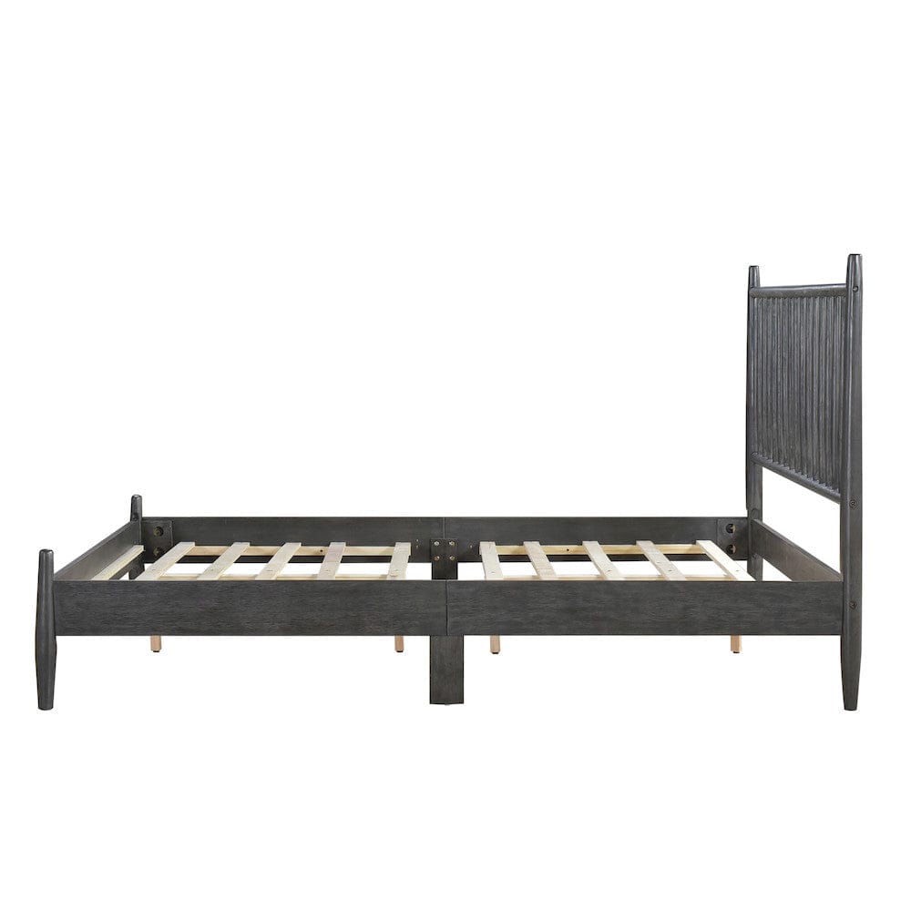Homelegance  - Brickell Queen Platform Bed - 1490GY-1  view 6