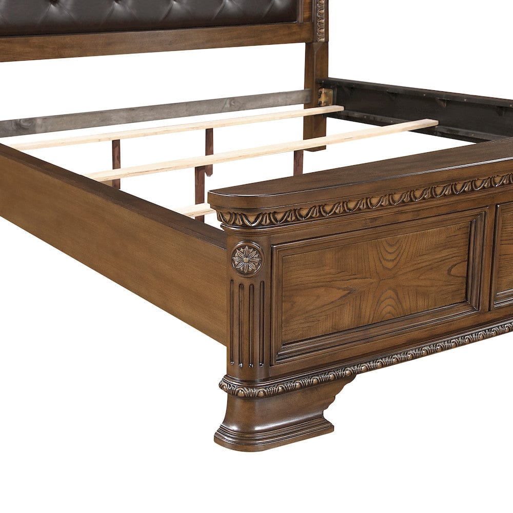 Homelegance  - Bridgepoint Queen Bed in Brown - 2392-1x  view 10