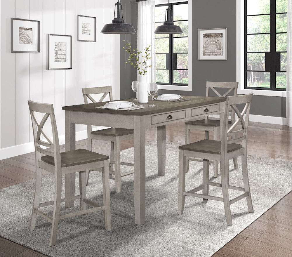 Homelegance  - Brightleaf Counter Height Table - 5803RF-36  view 6