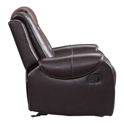Homelegance  - Briscoe Glider Reclining Chair in 2-tone - 9470BR-1  view 2