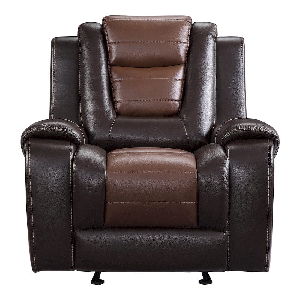 Homelegance  - Briscoe Glider Reclining Chair in 2-tone - 9470BR-1  view 6
