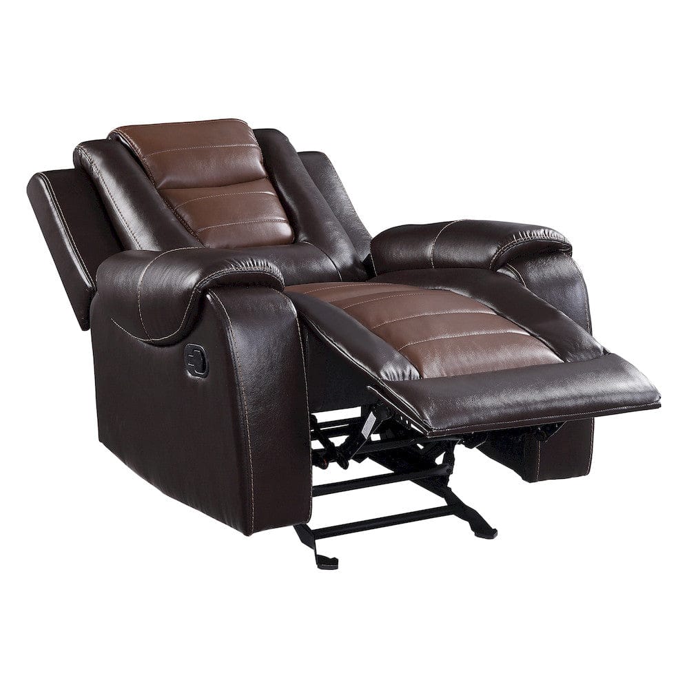 Homelegance  - Briscoe Glider Reclining Chair in 2-tone - 9470BR-1  view 7