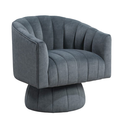 Homelegance  - Bristol Swivel Chair in Dark gray - 1025DGY-1  view 1