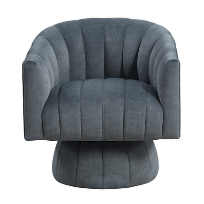 Homelegance  - Bristol Swivel Chair in Dark gray - 1025DGY-1  view 3