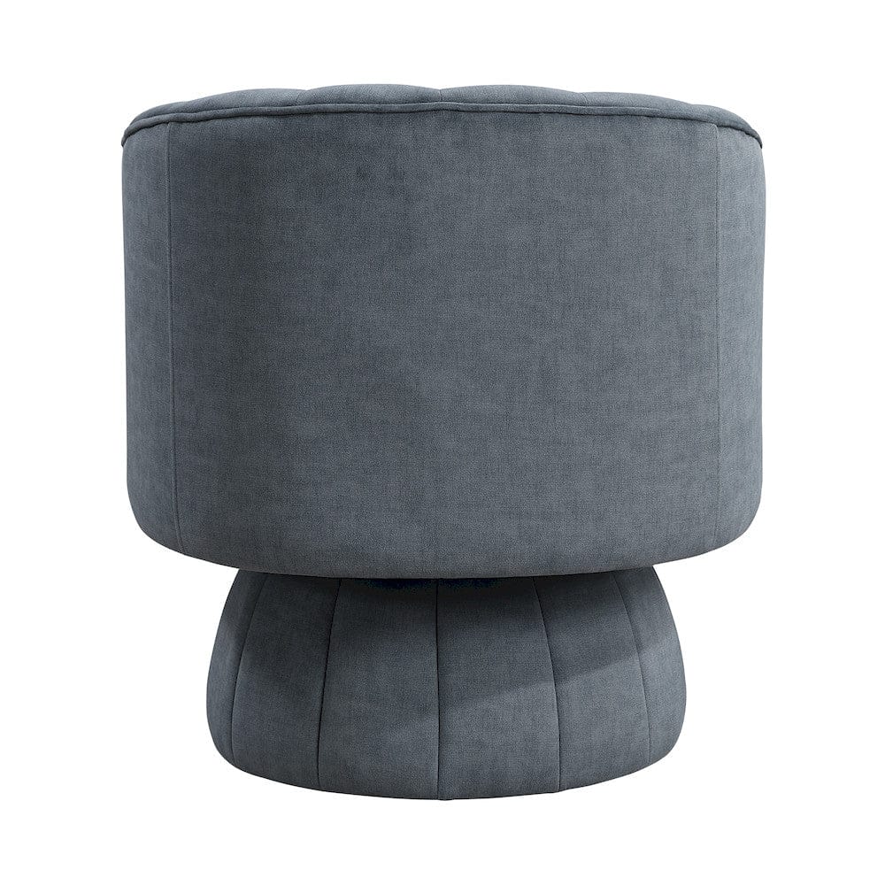 Homelegance  - Bristol Swivel Chair in Dark gray - 1025DGY-1  view 6