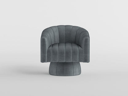 Homelegance  - Bristol Swivel Chair in Dark gray - 1025DGY-1  view 11