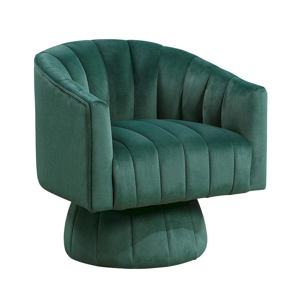 Homelegance  - Bristol Swivel Chair in Dark green - 1025GRN-1  view 6