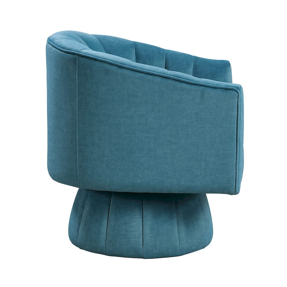Homelegance  - Bristol Swivel Chair in Dark teal - 1025DTL-1  view 4