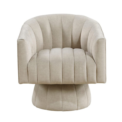Homelegance  - Bristol Swivel Chair in Taupe - 1025TPE-1  view 2