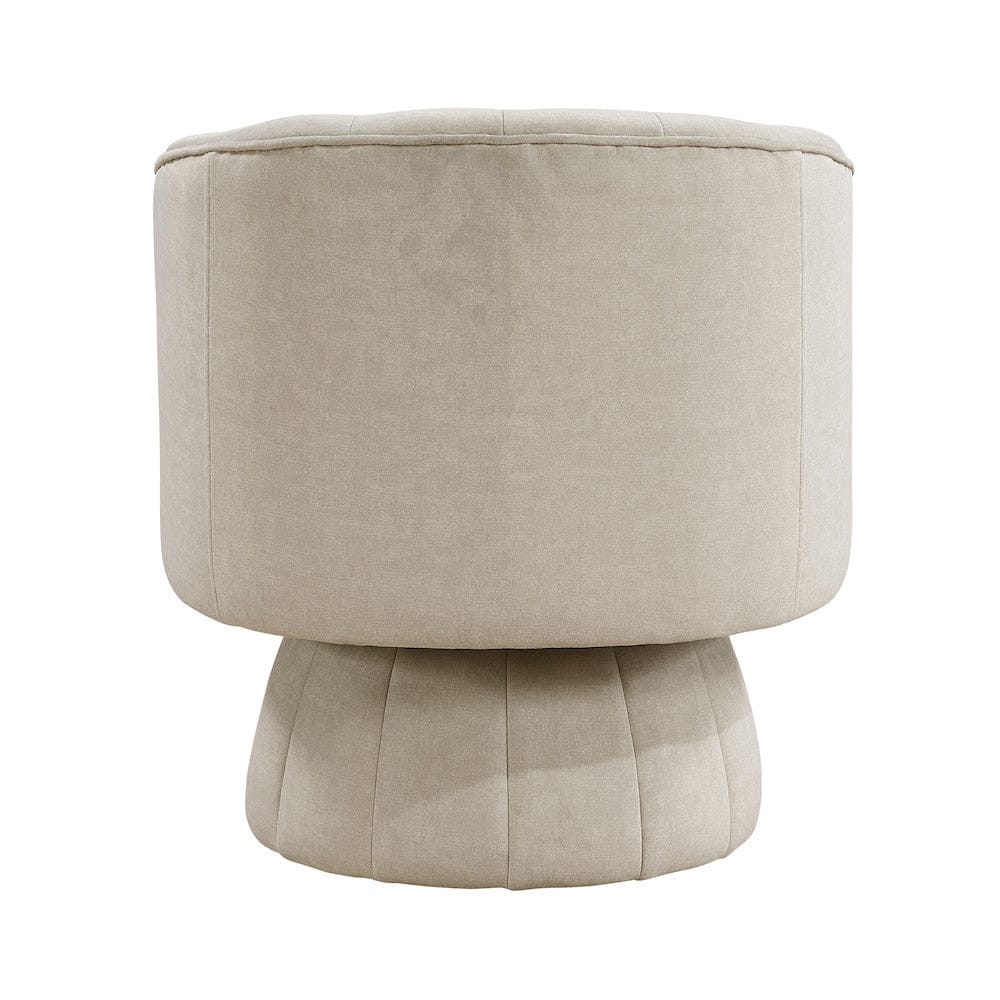 Homelegance  - Bristol Swivel Chair in Taupe - 1025TPE-1  view 5
