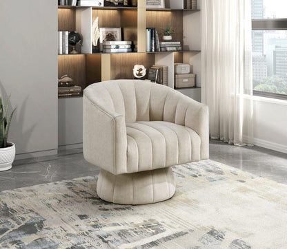 Homelegance  - Bristol Swivel Chair in Taupe - 1025TPE-1  view 8