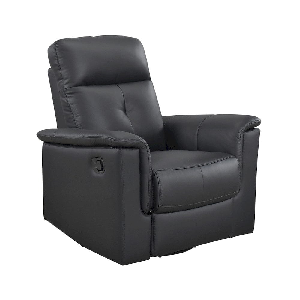Homelegance  - Bristow Swivel Glider Reclining Chair in Black - 9620BLK-1  view 1