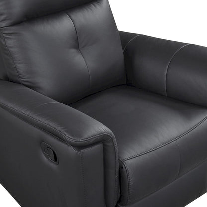 Homelegance  - Bristow Swivel Glider Reclining Chair in Black - 9620BLK-1  view 10