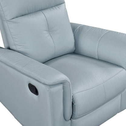 Homelegance  - Bristow Swivel Glider Reclining Chair in Blue - 9620BUE-1  view 3