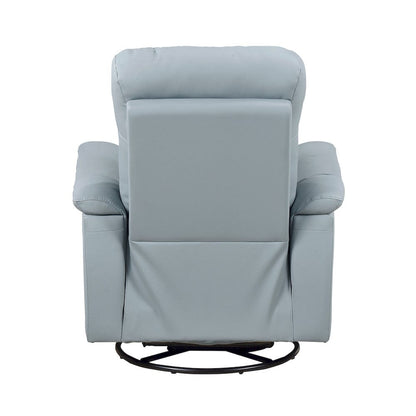 Homelegance  - Bristow Swivel Glider Reclining Chair in Blue - 9620BUE-1  view 7